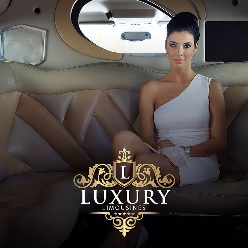 Luxury limousine interior Las Vegas
