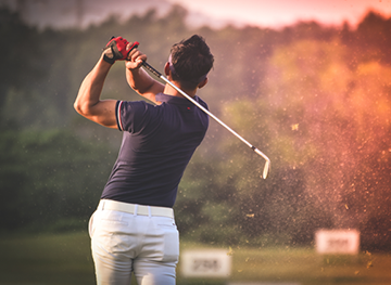 Golf outing limousine transportation